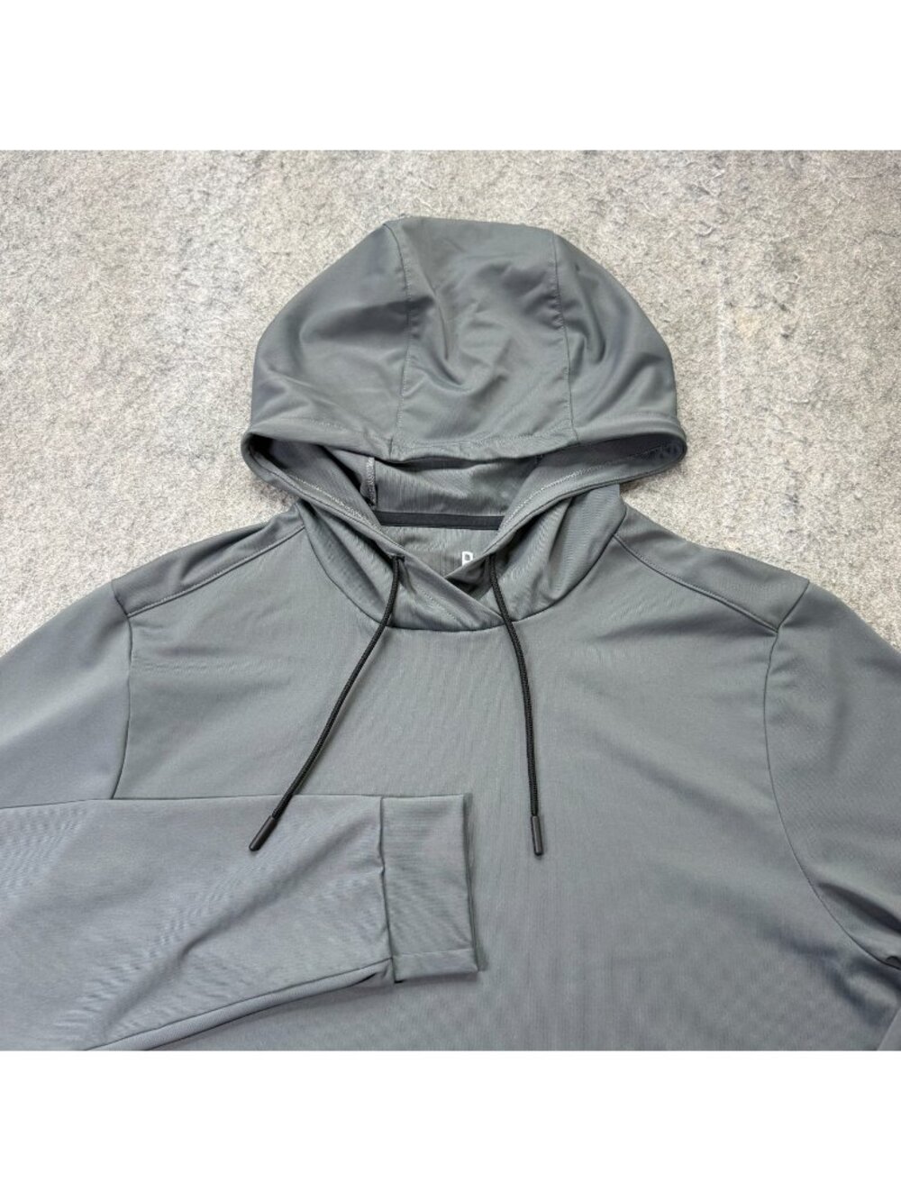 Rhone Essentials Hoodie Men S Gray Stretch Lightweight Performance 101017